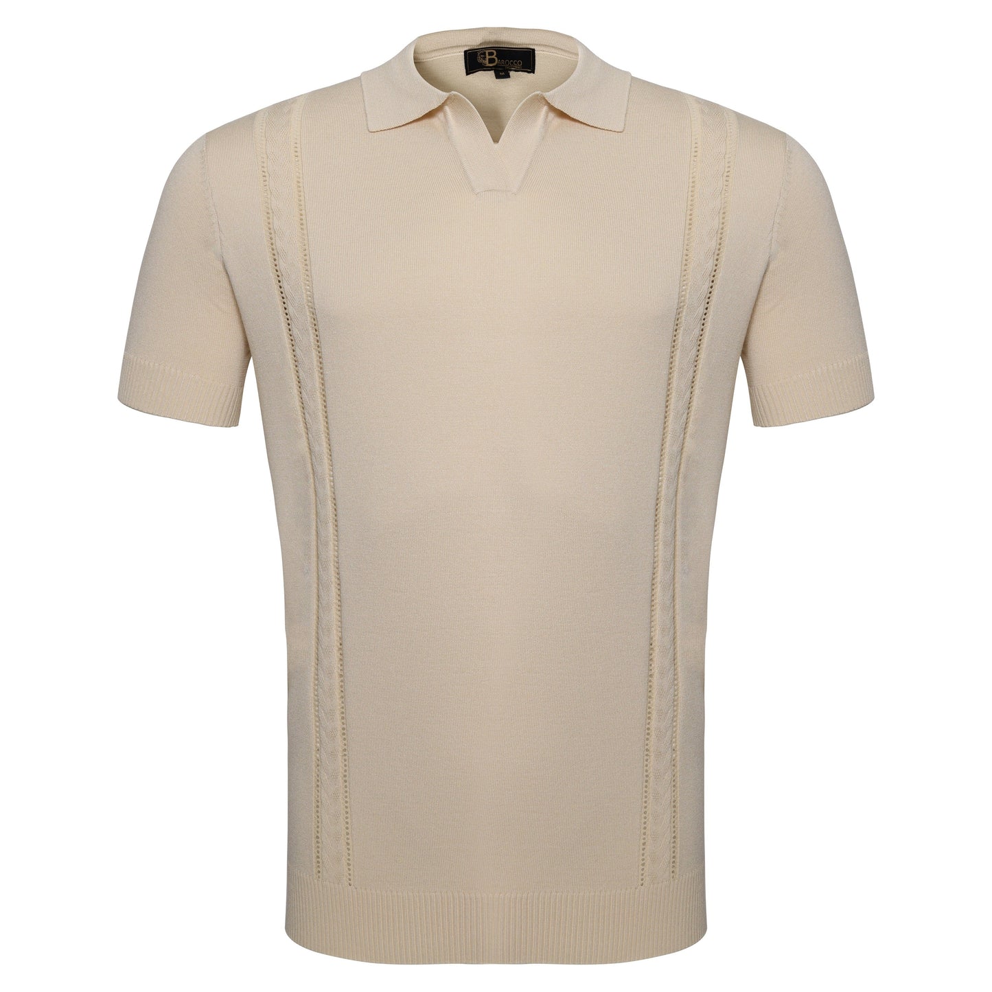 LuxeKnit Polo IVORY