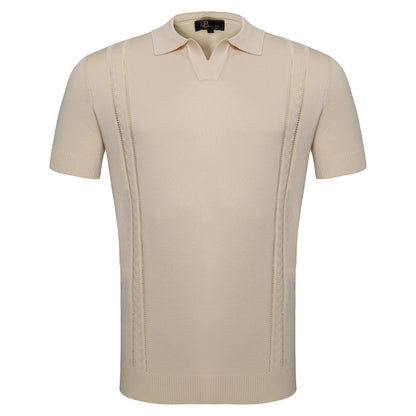 LuxeKnit Polo IVORY