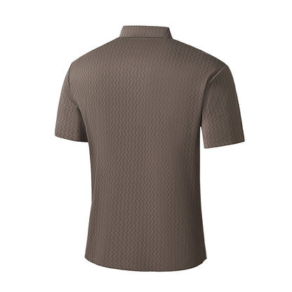 Waveform Tech Men's Polo Brown - My Men's Shop