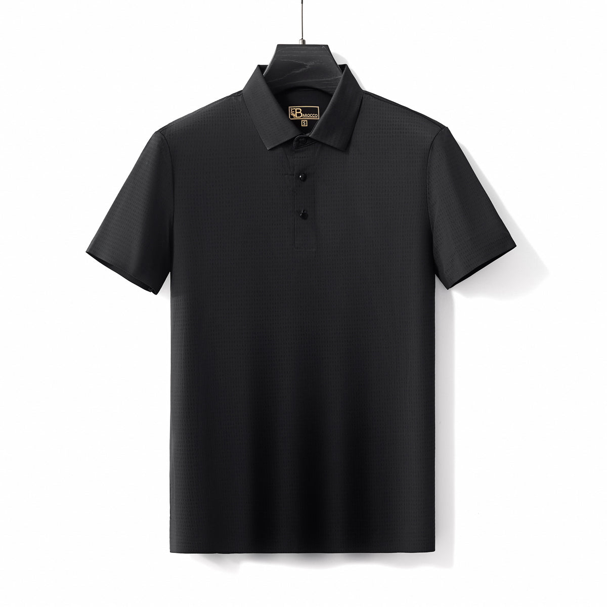 Helix Stitchless Polo BLACK