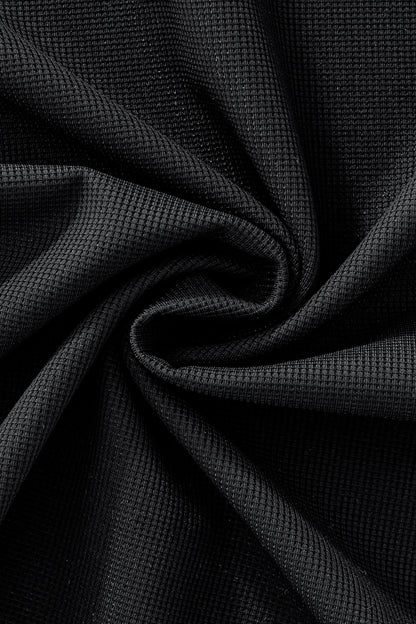 Stride Contrast Collar Polo BLACK