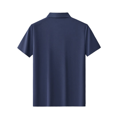 Stride Contrast Collar Polo NAVY - My Men's Shop