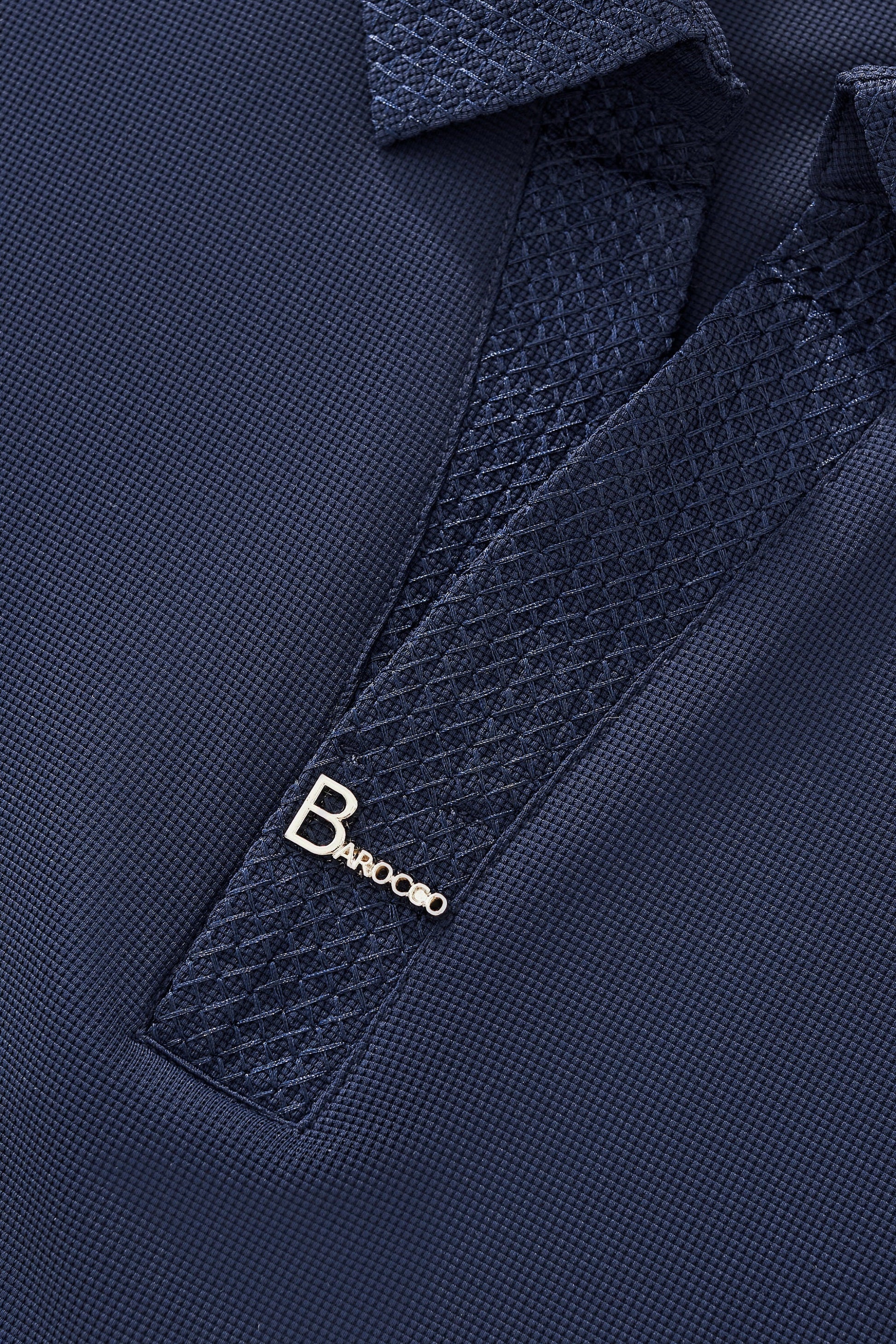 Stride Contrast Collar Polo NAVY - My Men's Shop