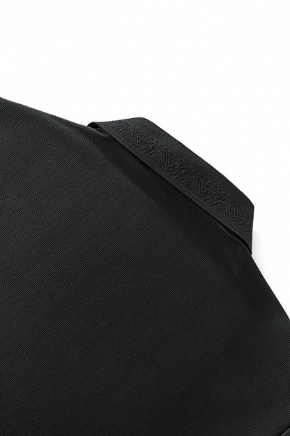 Shadowline Tech Polo BLACK - My Men's Shop
