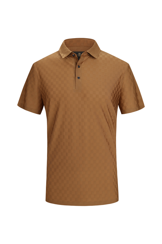 Modulo Performance Polo BROWN - My Men's Shop