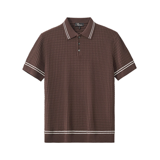 Refined Motion Polo COFFEE - My Men's Shop