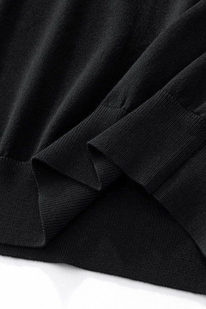 Urban Pulse Zip Polo BLACK - My Men's Shop