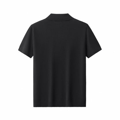 Refined Motion Polo BLACK - My Men's Shop