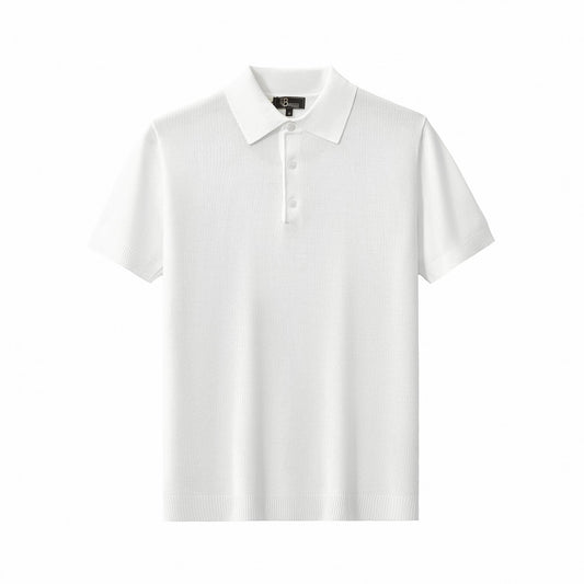 Refined Motion Polo WHITE - My Men's Shop