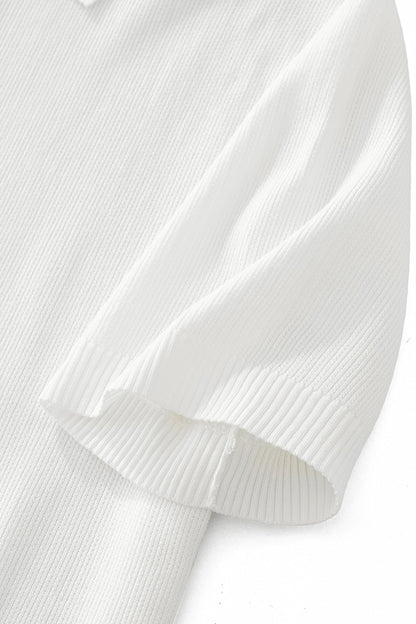 Refined Motion Polo WHITE - My Men's Shop
