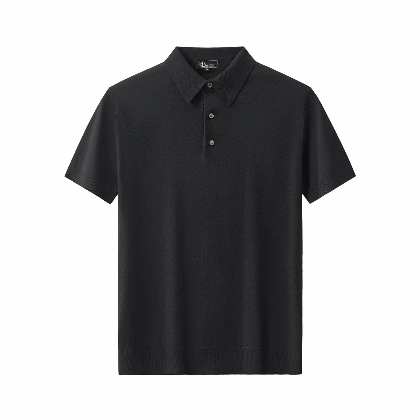 Everyday Luxe Polo BLACK - My Men's Shop