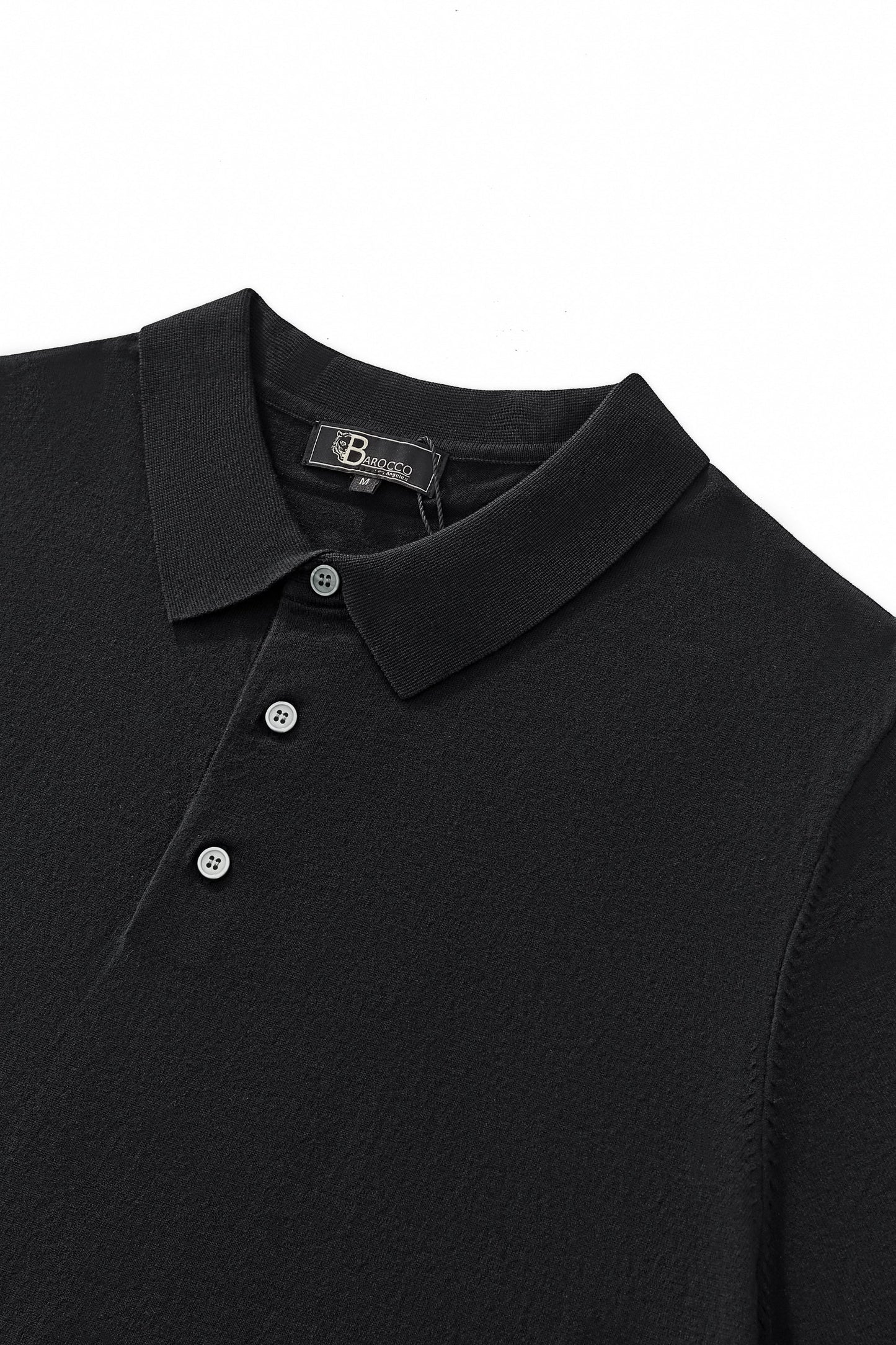 Everyday Luxe Polo BLACK - My Men's Shop