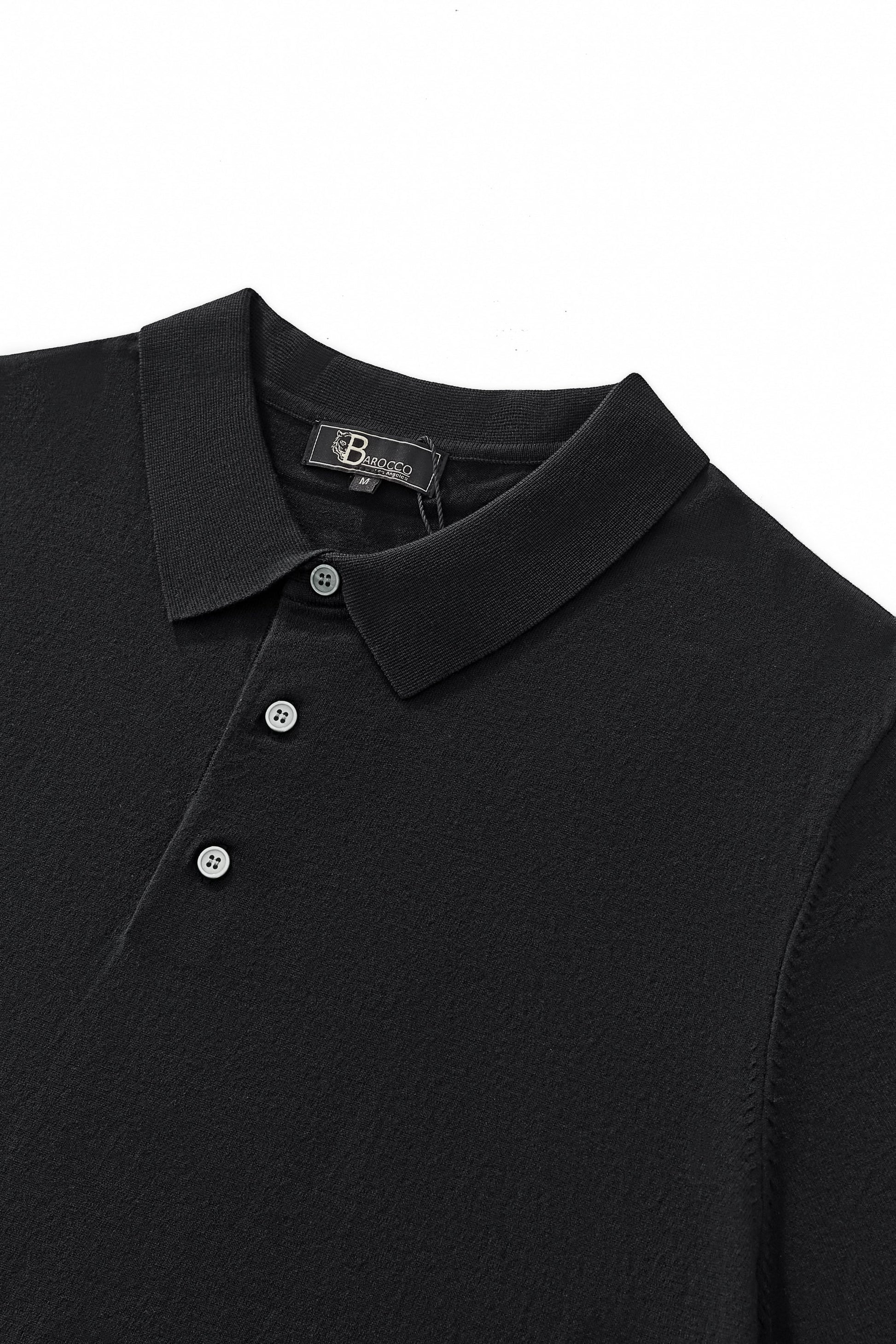 Everyday Luxe Polo BLACK - My Men's Shop