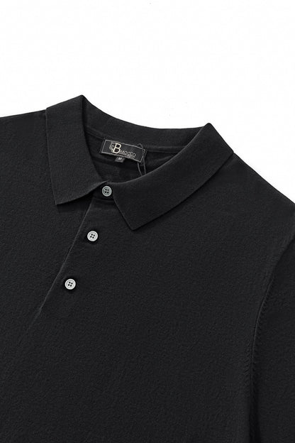 Everyday Luxe Polo BLACK - My Men's Shop