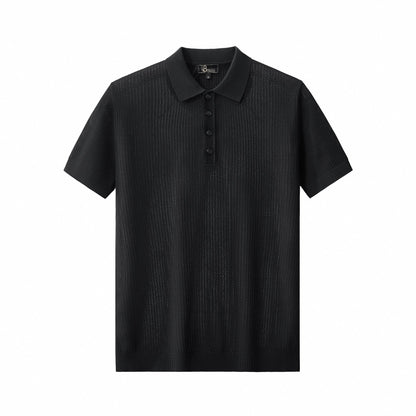 AirFlex Mesh Polo BLACK - My Men's Shop
