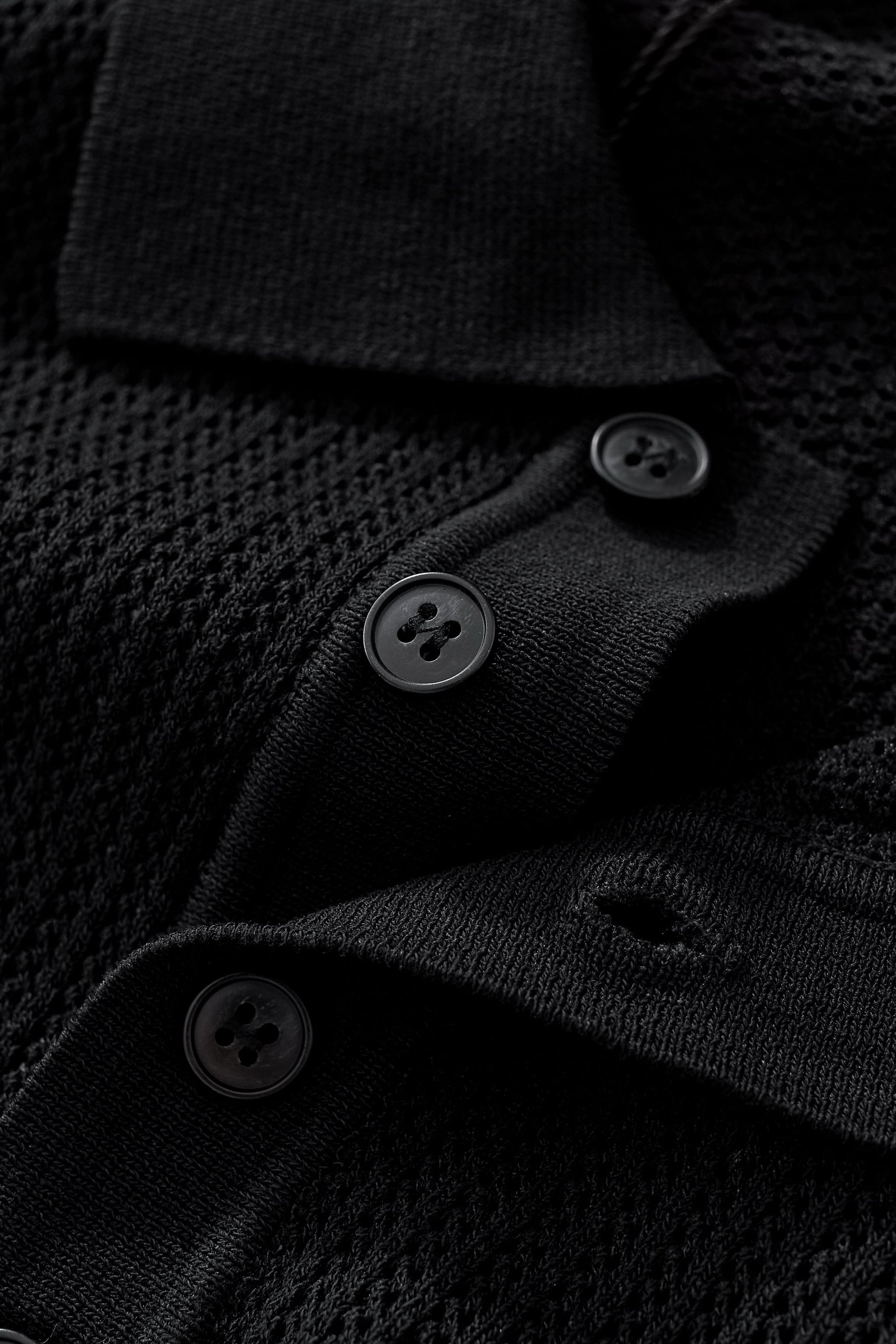 AirFlex Mesh Polo BLACK - My Men's Shop