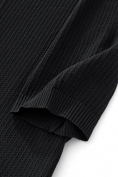 AirFlex Mesh Polo BLACK - My Men's Shop
