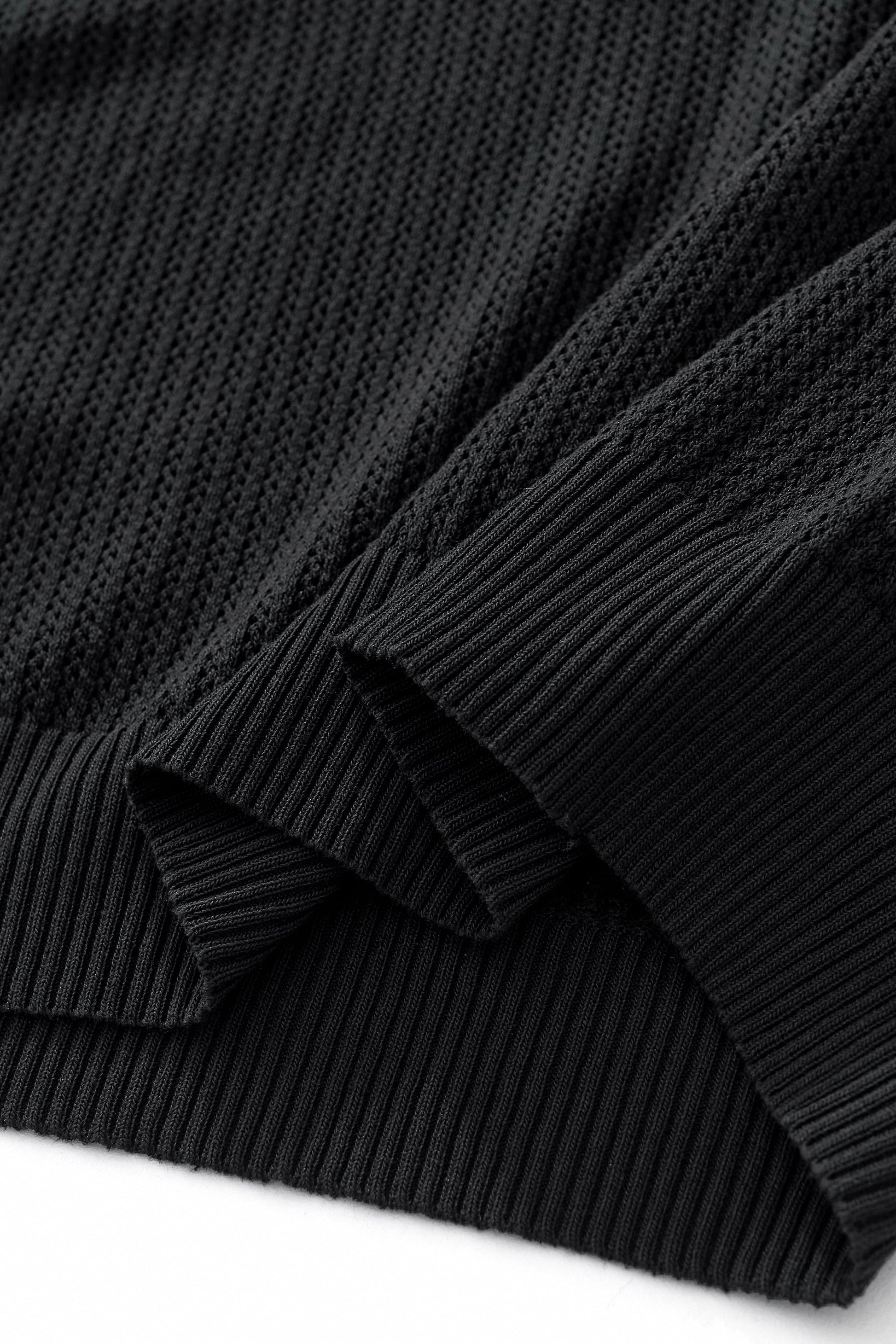 AirFlex Mesh Polo BLACK - My Men's Shop