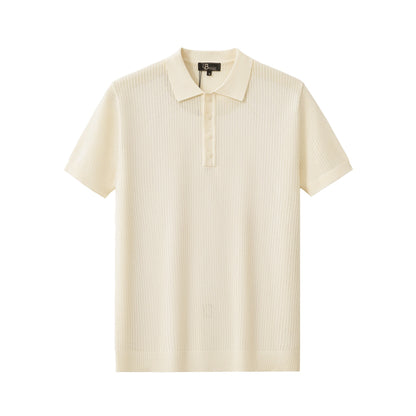 AirFlex Mesh Polo IVORY - My Men's Shop