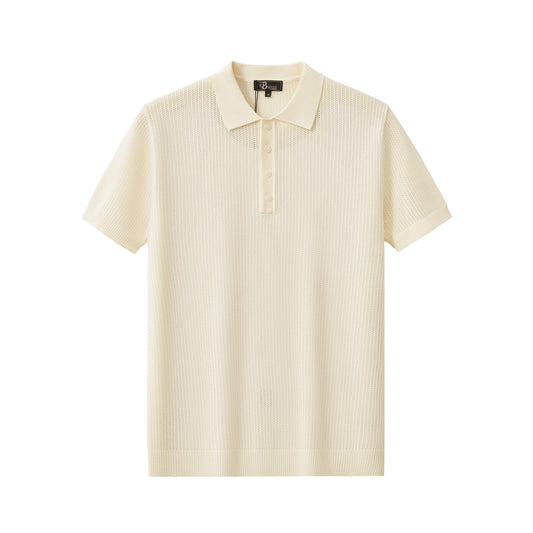 AirFlex Mesh Polo IVORY - My Men's Shop