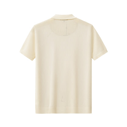AirFlex Mesh Polo IVORY - My Men's Shop