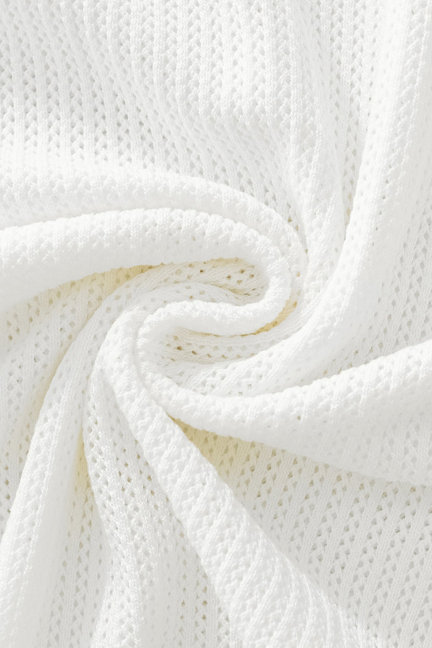 EdgeTrim Mesh Polo WHITE - My Men's Shop