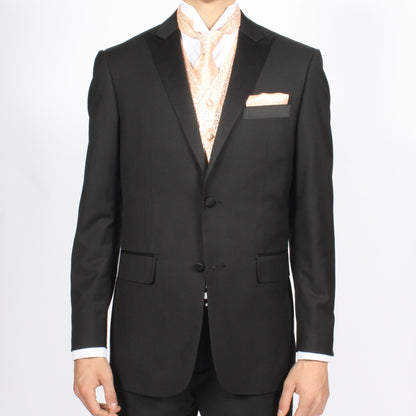 Ferrecci Mens PV50-7 Peach with Cream Back Vest Set