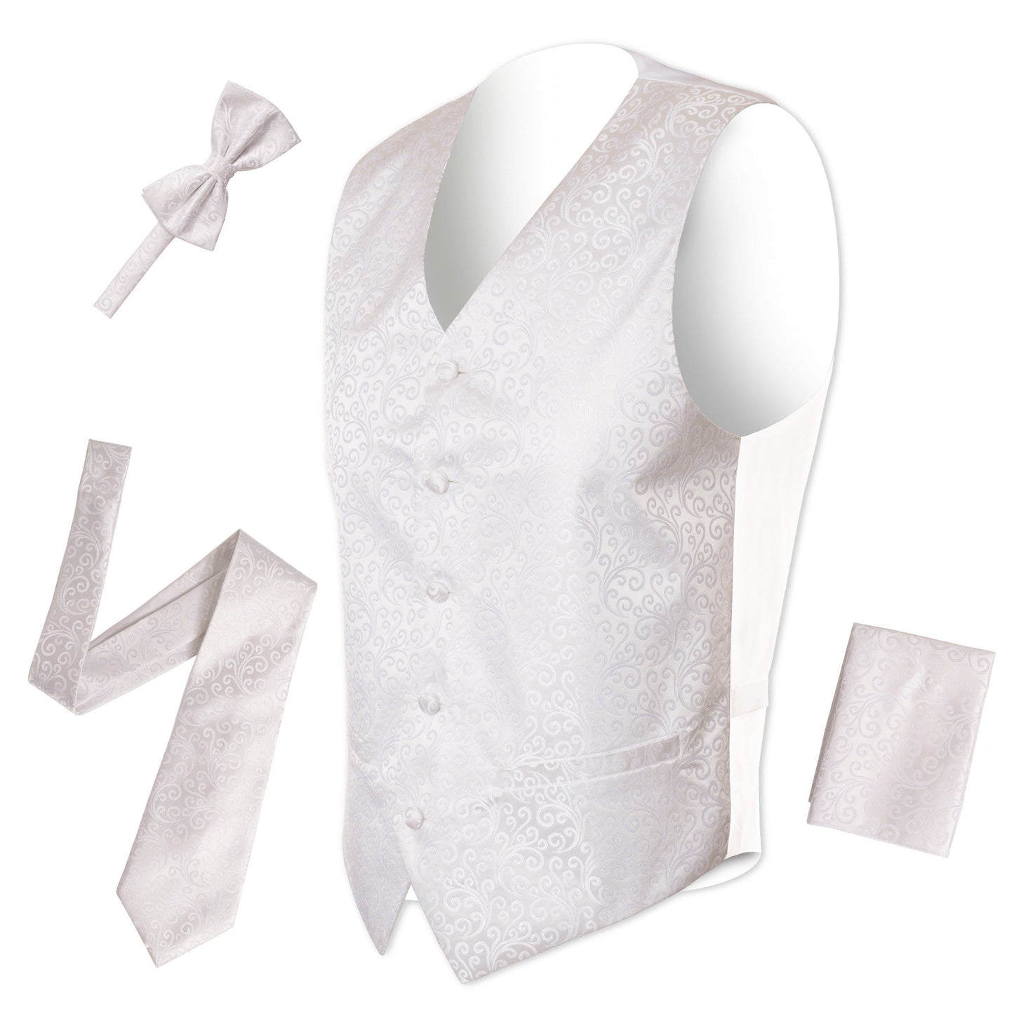 Ferrecci Mens PV50-9 Beige with Beige Back Vest Set