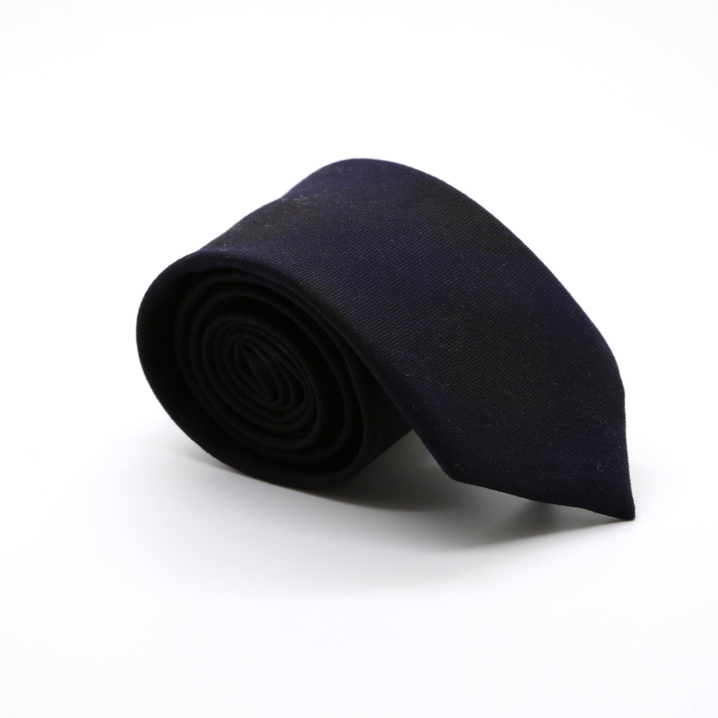Slim Purple and Black Plaid Neckties & Handkerchief