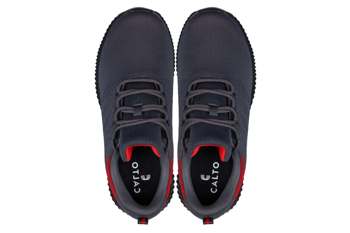 CALTO - Q218 - 2.8 Inches Taller (Grey/Red) - Ultra Lightweight