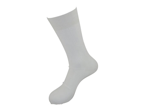 Men's Nylon Socks R10 White
