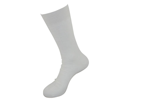 Men's Nylon Socks R15 White