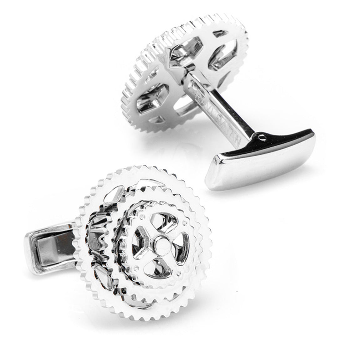 Sterling Silver Cyclist Cufflinks - My Men's Shop