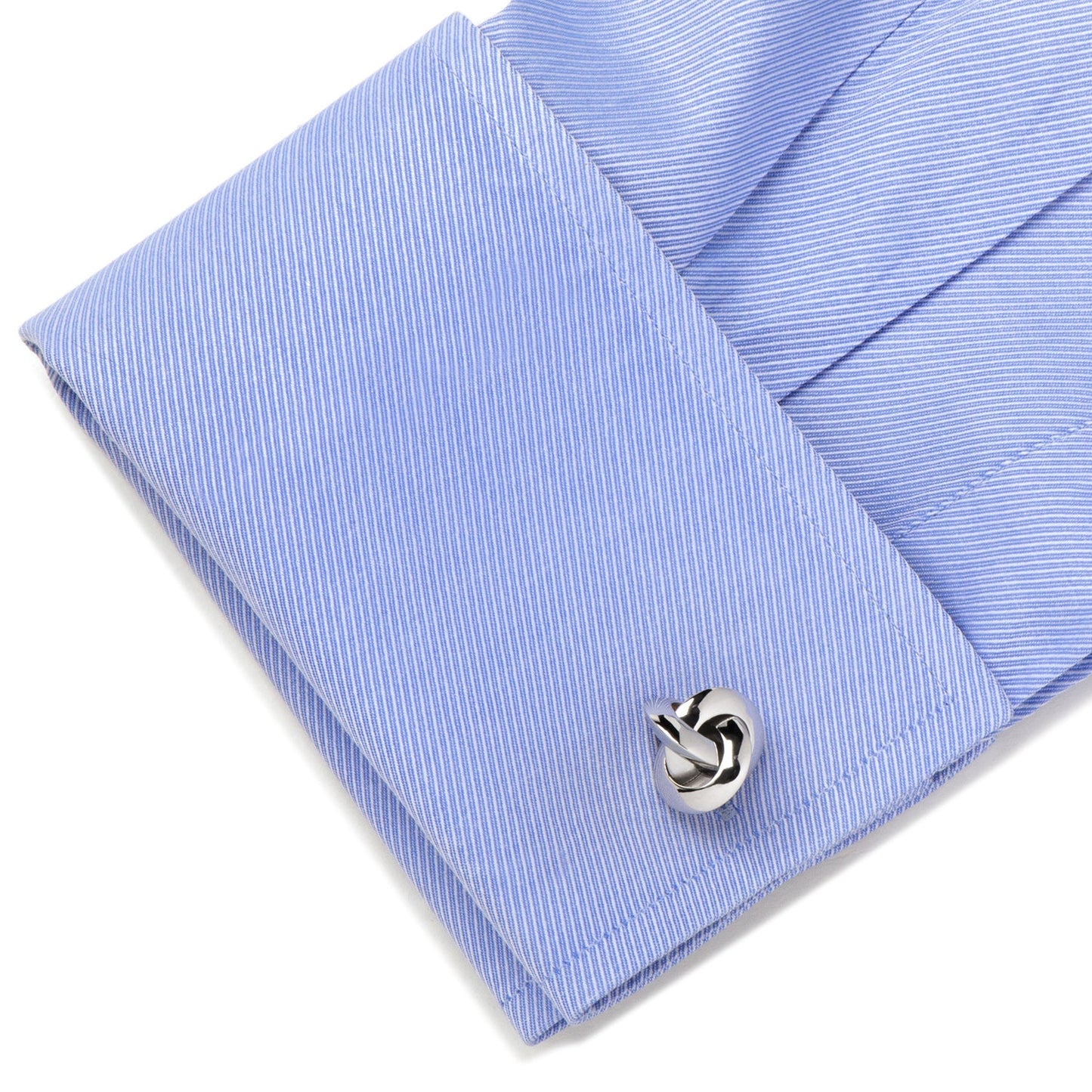 Sterling Silver Knot Cufflinks - My Men's Shop