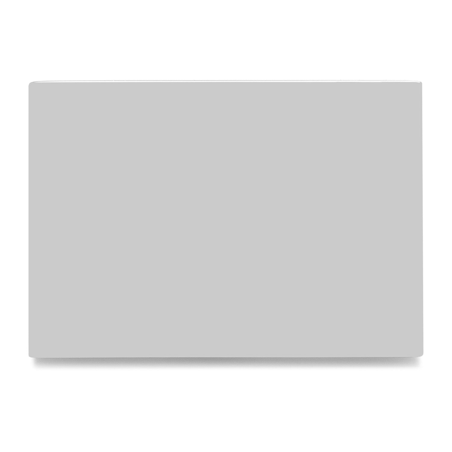 Sterling Silver Infinity Edge Rectangle Engravable Cufflinks - My Men's Shop