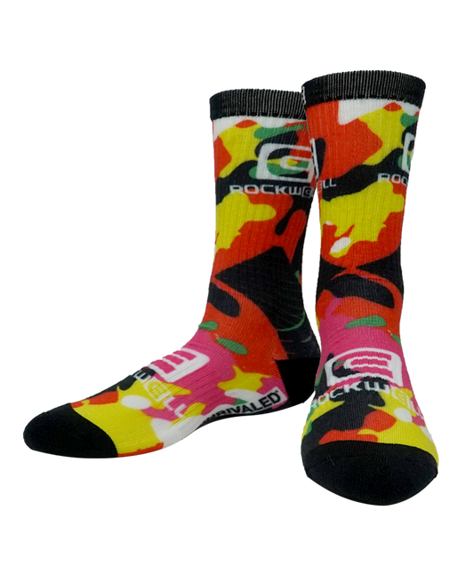 Red Camo Socks