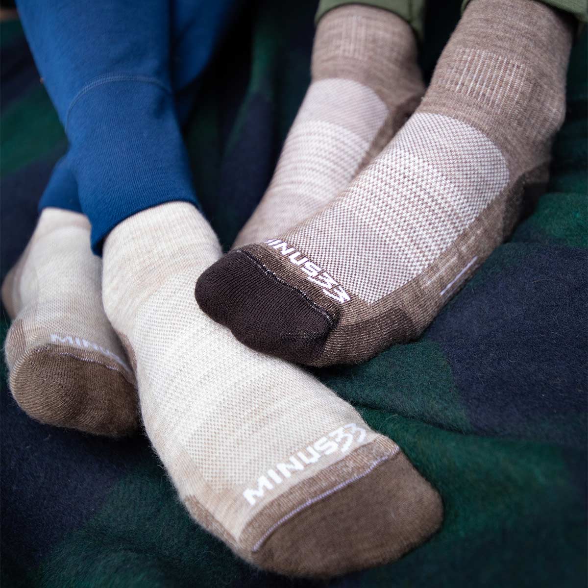 Full Cushion - Mini Crew Wool Socks Mountain Heritage - My Men's Shop