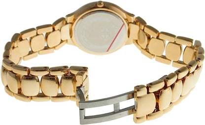 Swiss Edition Women's Watch with 23K Gold Plated Dress Bracelet