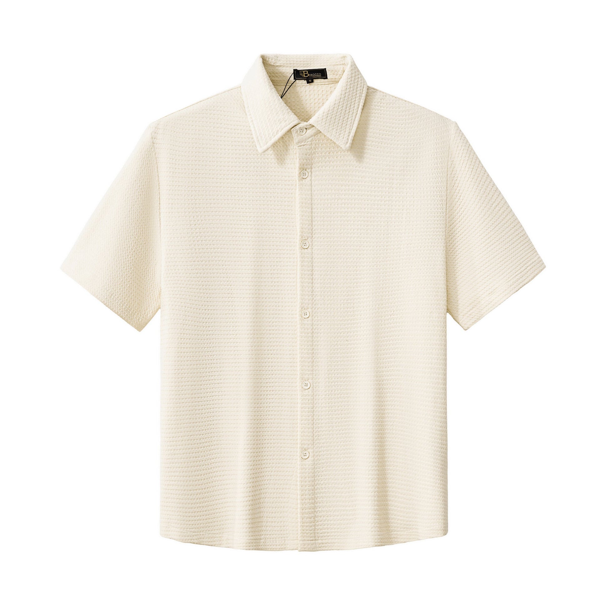 Vista Set – Waffle Textured Shirt & Pant TAUPE - My Men's Shop