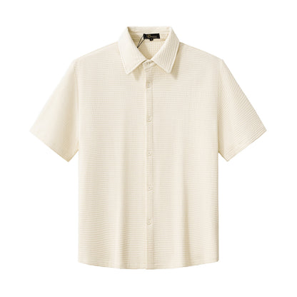 Vista Set – Waffle Textured Shirt & Pant TAUPE - My Men's Shop
