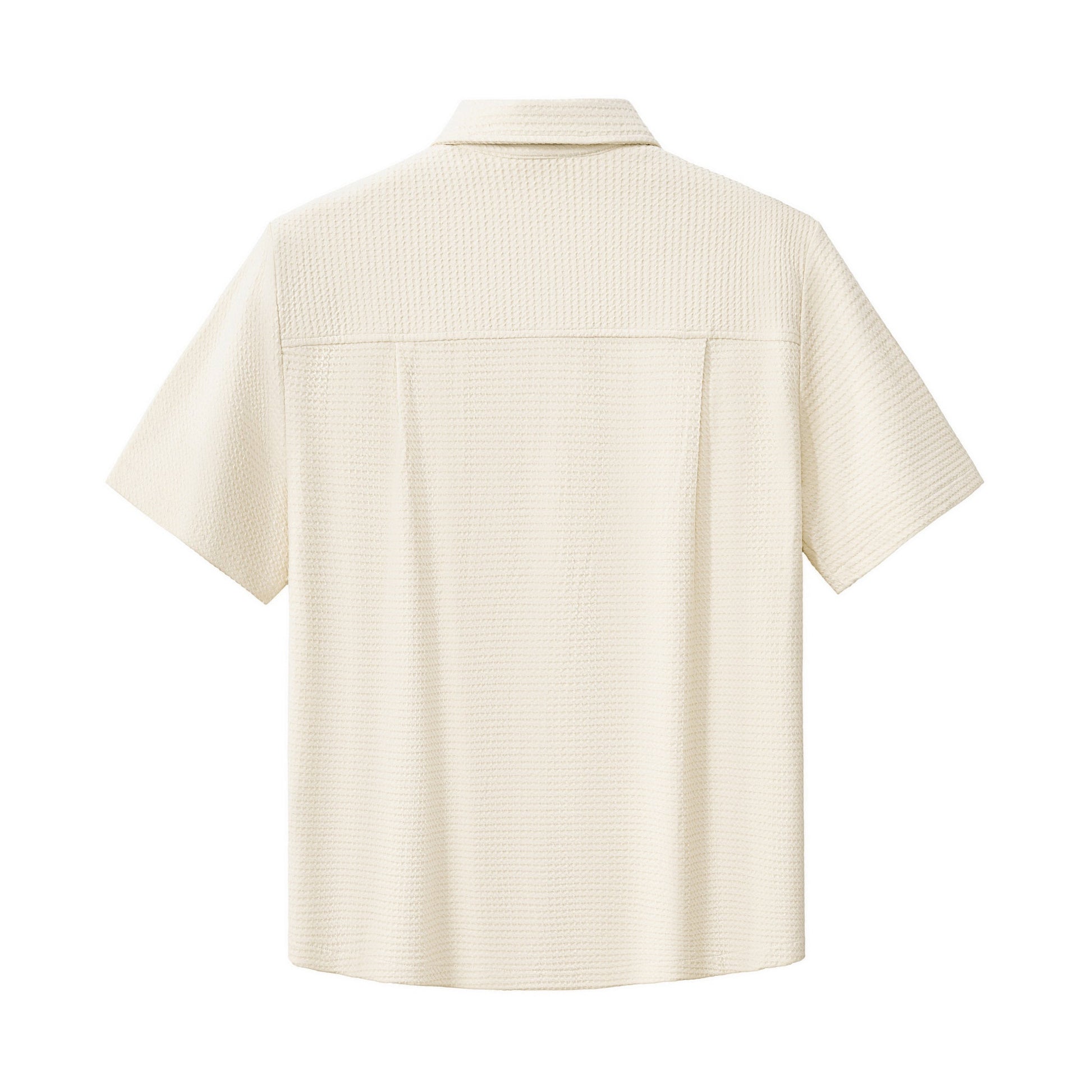 Vista Set – Waffle Textured Shirt & Pant TAUPE - My Men's Shop