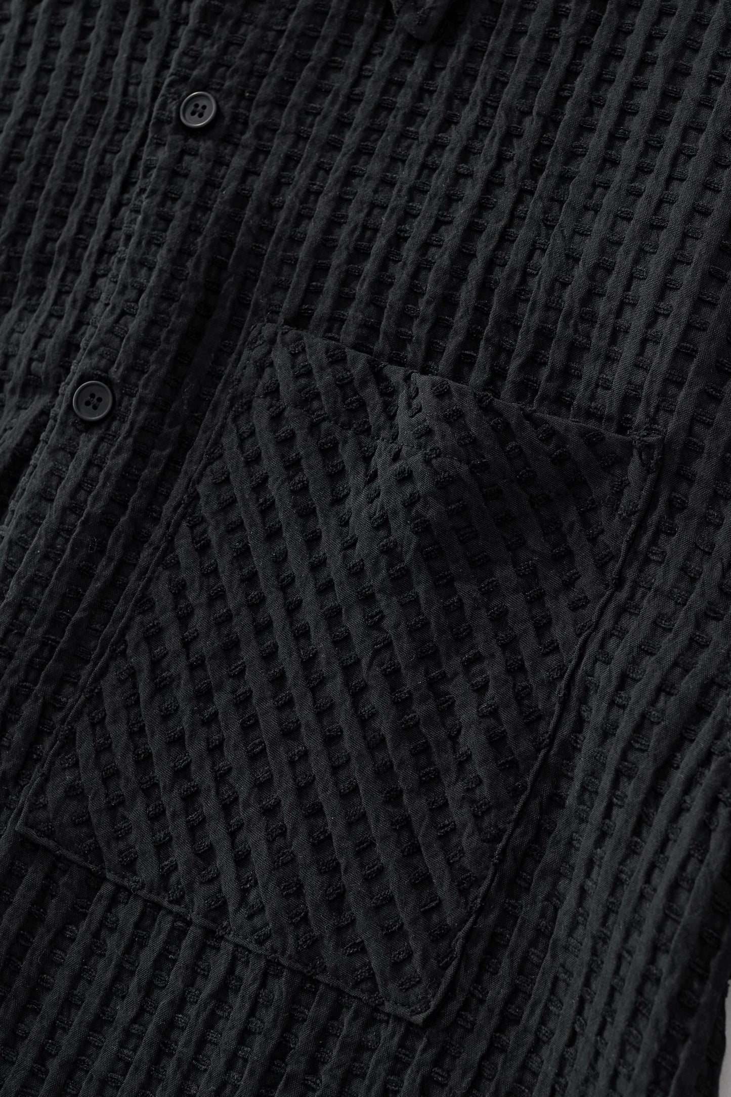 Drift Set – Waffle Textured Shirt & Short BLACK - My Men's Shop