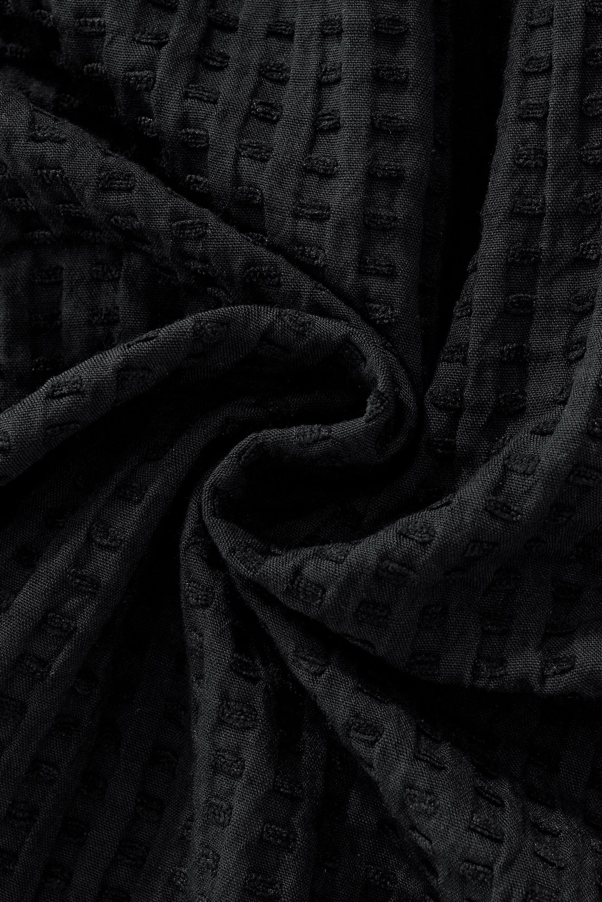 Drift Set – Waffle Textured Shirt & Short BLACK - My Men's Shop