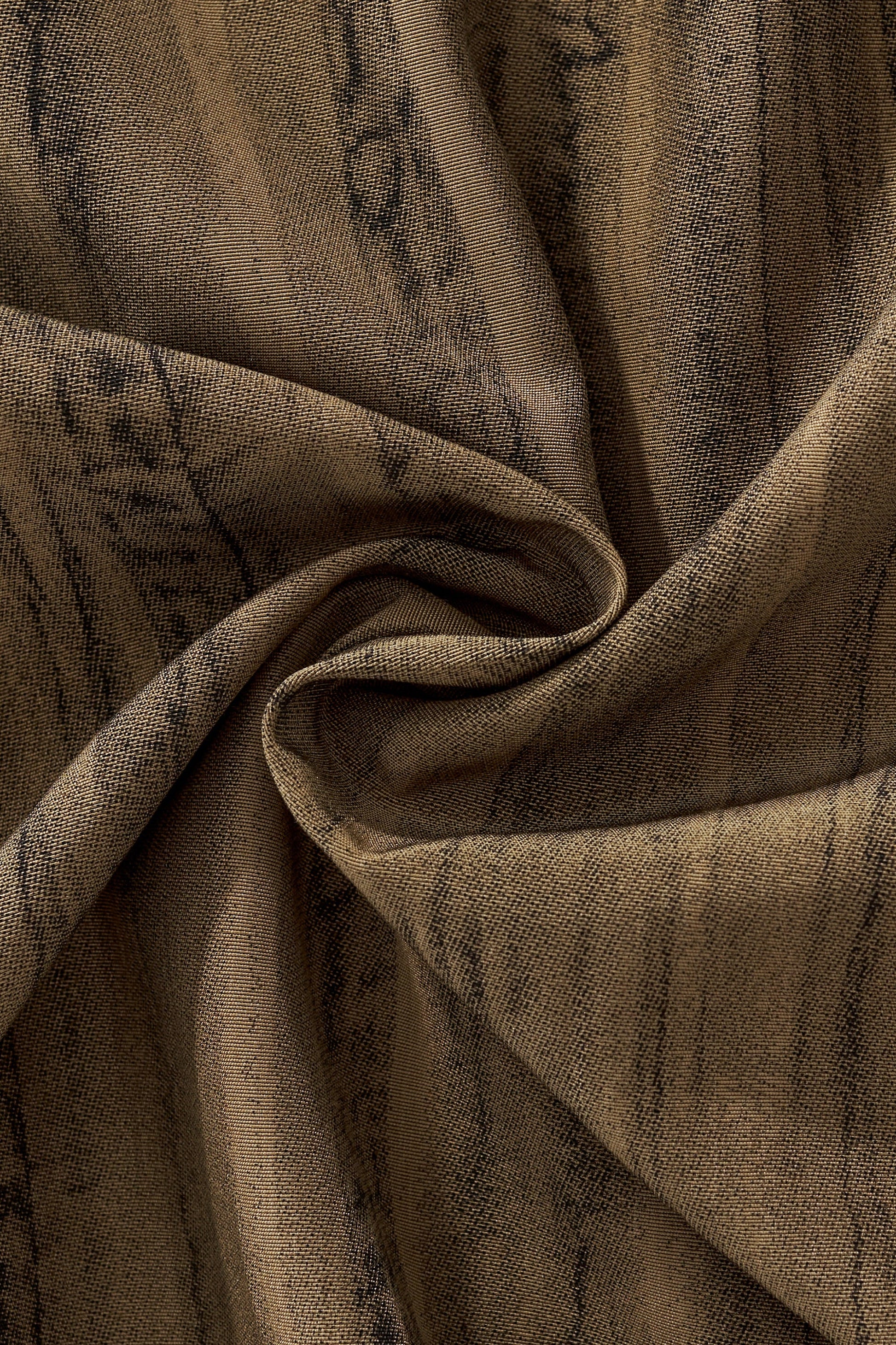 Strata Set – Printed Long Sleeve Shirt & Pant BROWN - My Men's Shop