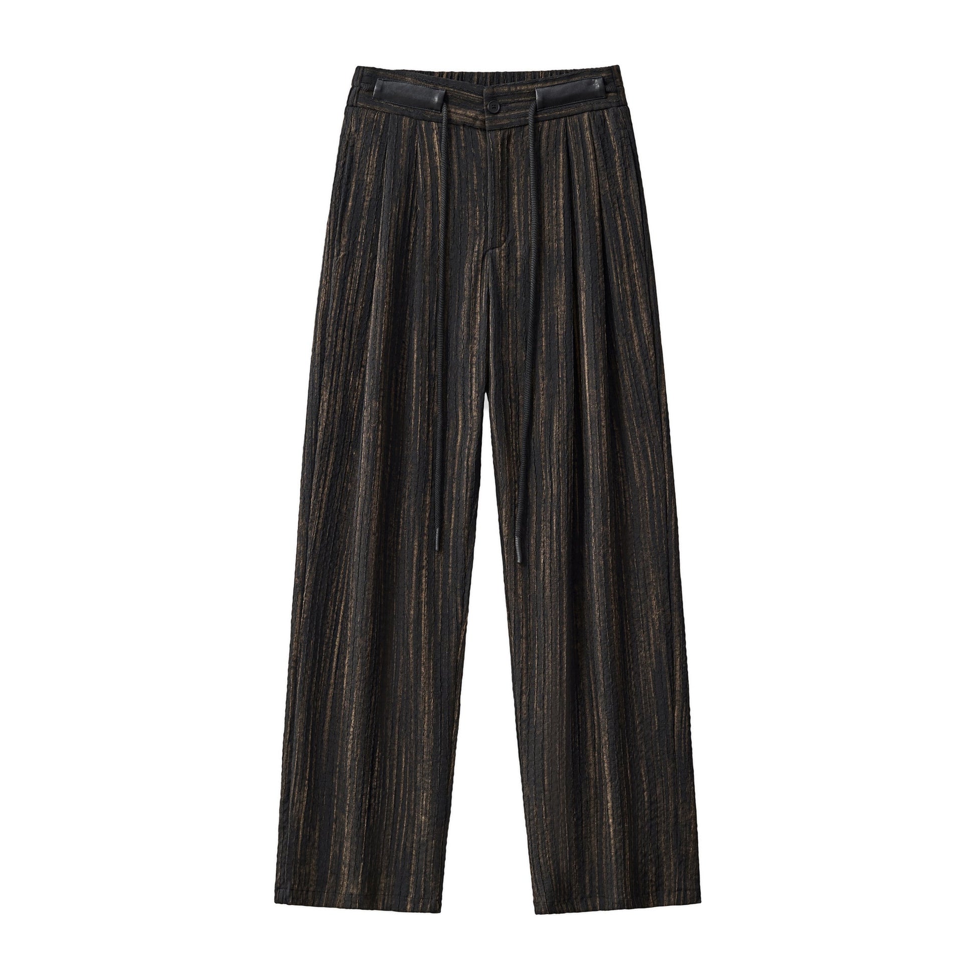 Canyon Set – Printed LS Shirt & Pleated pant BLACK - My Men's Shop