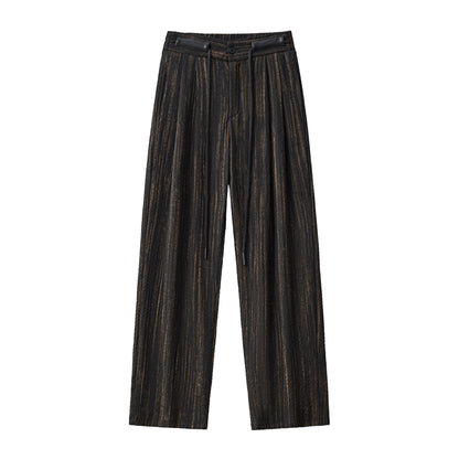 Canyon Set – Printed LS Shirt & Pleated pant BLACK - My Men's Shop