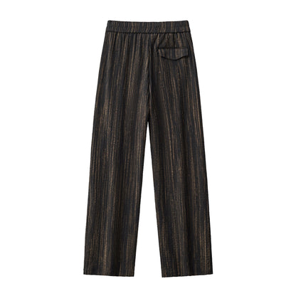 Canyon Set – Printed LS Shirt & Pleated pant BLACK - My Men's Shop