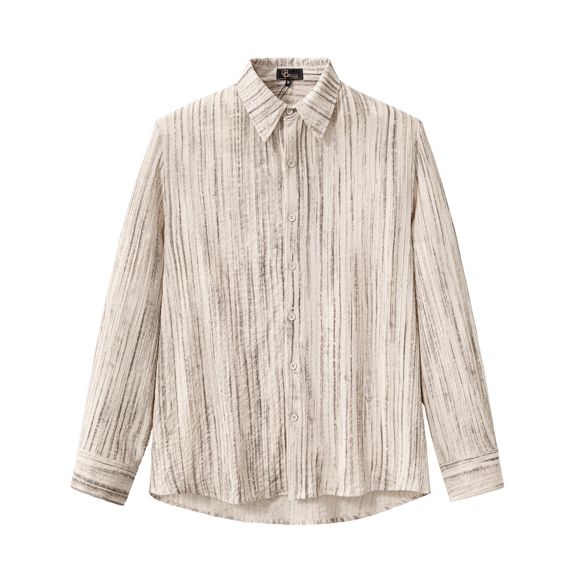 Canyon Set – Printed LS Shirt & Pleated pant TAUPE - My Men's Shop