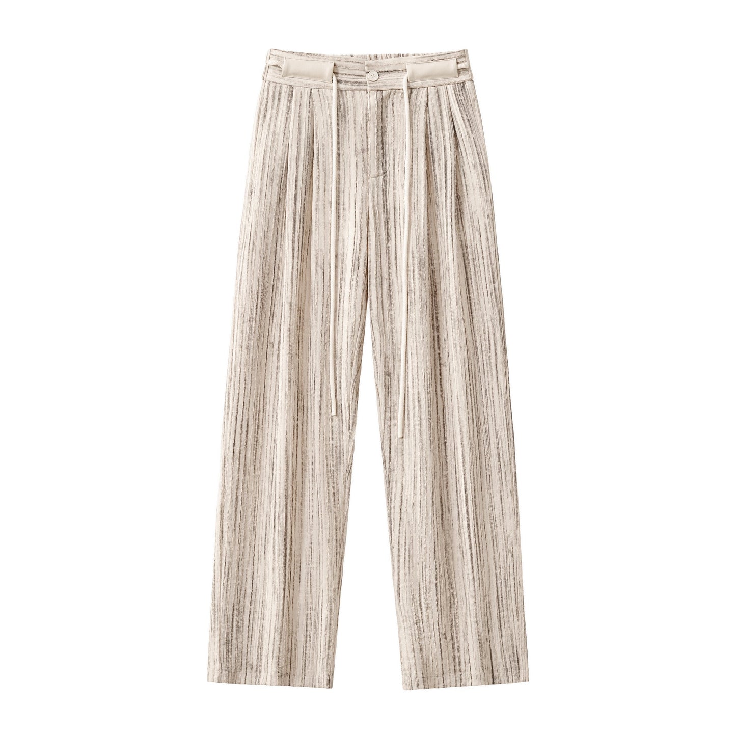 Canyon Set – Printed LS Shirt & Pleated pant TAUPE - My Men's Shop