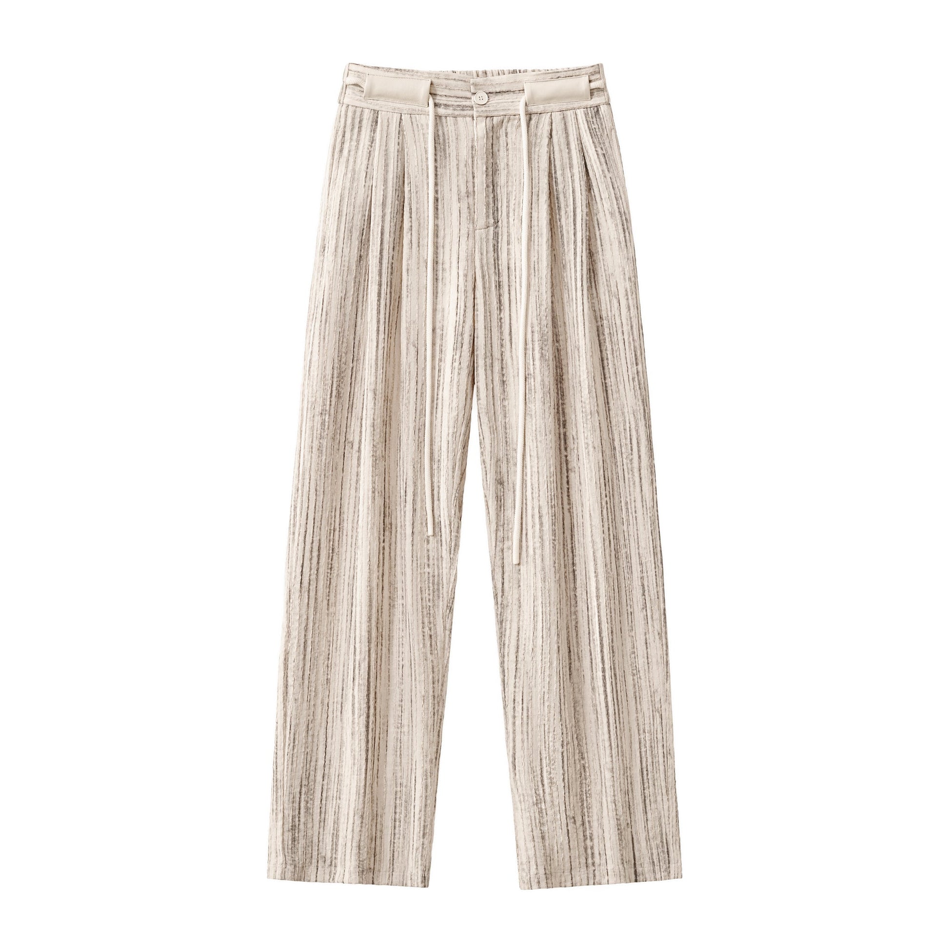 Canyon Set – Printed LS Shirt & Pleated pant TAUPE - My Men's Shop